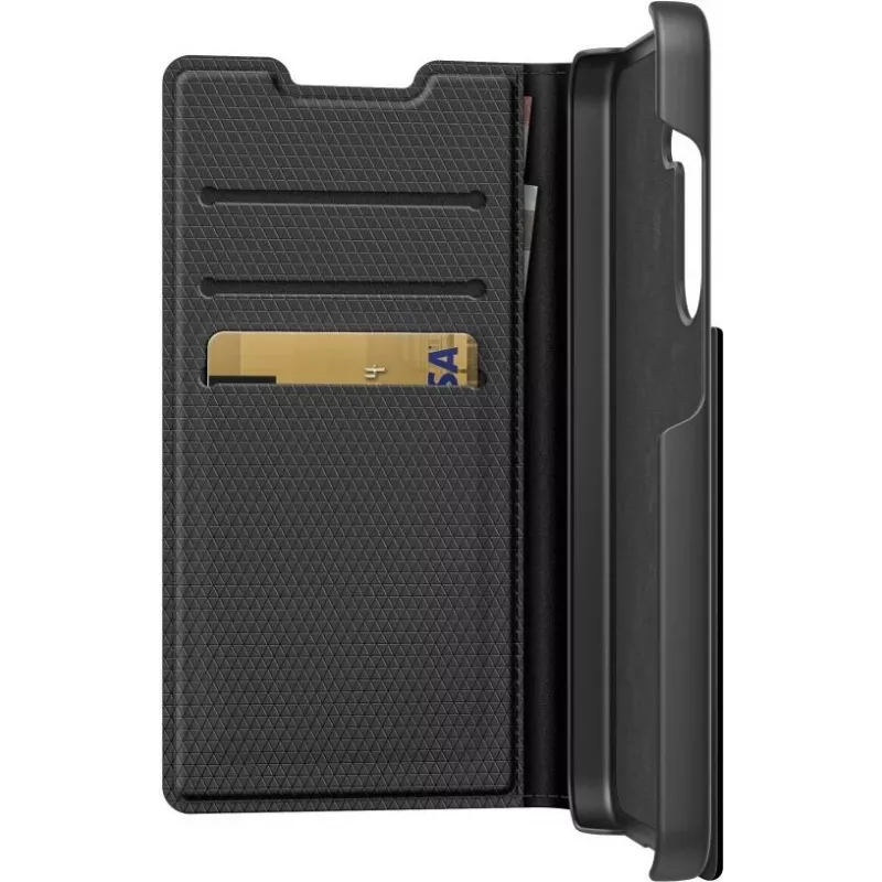 Black Rock The Classic Folio ümbris Samsung Galaxy S10e jaoks, must 00226135