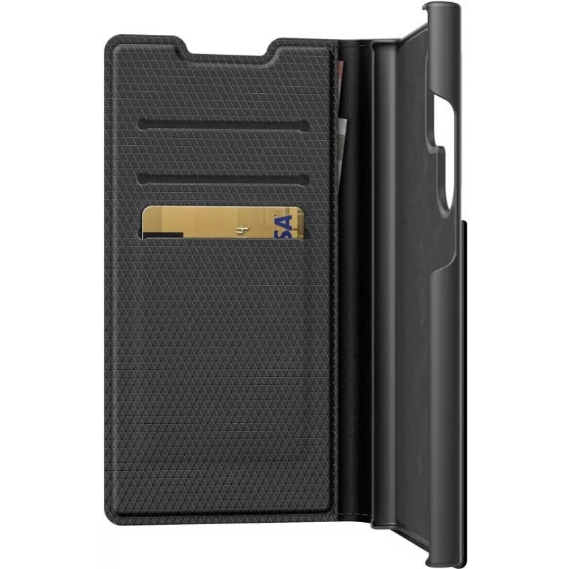Black Rock The Classic Folio ümbris Samsung Galaxy S23 Ultrale, must 00226129