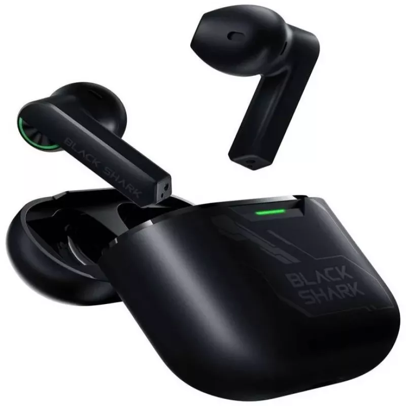 Black Shark JoyBuds juhtmevabad kõrvaklapid Bluetooth 5.2 mängupeakomplekt Must