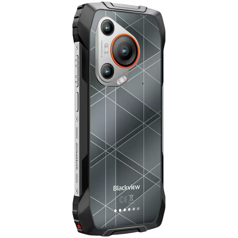 Blackview BL7000 Rugged Dual 5G 6.78 inch FHD+ IPS 8GB+256GB MT6835V Octa-core 2.4GHz 50MP+20MP Night Vision NFC Glove Mode AI 7500mAh Android 15 Orange