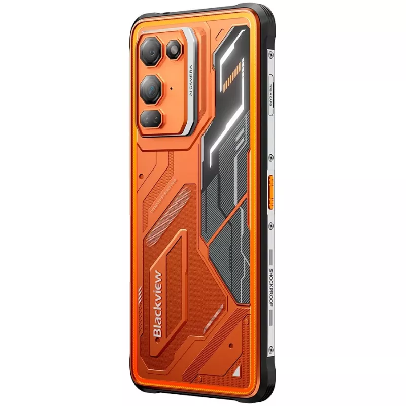 BLACKVIEW FORT200 6/256GB oranž kahe SIM-kaardiga 4G LTE nutitelefon