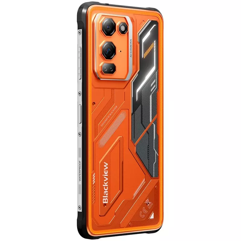 BLACKVIEW FORT200 6/256GB oranž kahe SIM-kaardiga 4G LTE nutitelefon