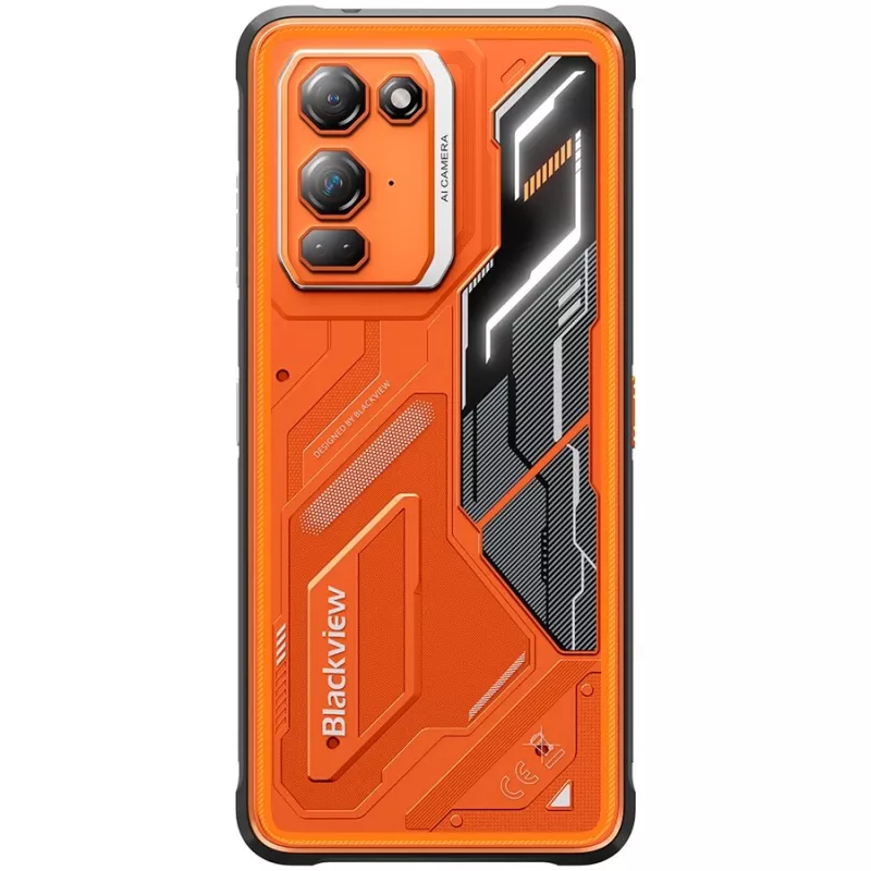 BLACKVIEW FORT200 6/256GB oranž kahe SIM-kaardiga 4G LTE nutitelefon