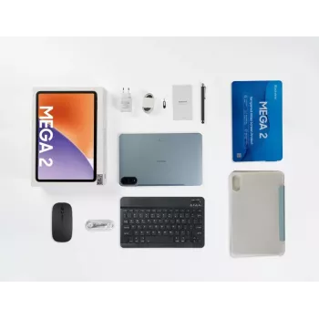 Blackview MEGA 2 tahvelarvuti 11,52 inch 6/256GB 4G LTE Android 13 + komplekt (klaviatuur, ümbris, pliiats, hiir) Roheline