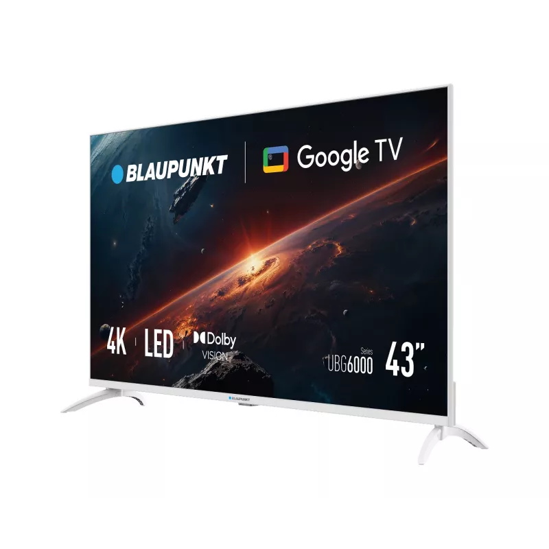 Blaupunkt 43UBG6010S 43 tolli (108 cm) 4K Ultra HD Google TV, valge