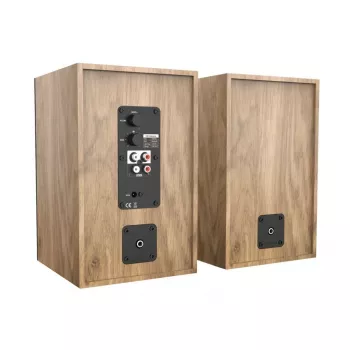 Blaupunkt BS40OK 2-teelised passiivsed riiulikõlarid, 40W RMS, 4 oomi, pruun (paar)