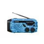 Blaupunkt ER10BC FM PLL digitaalne äratuskellaraadio kahe äratusega, USB laadimine, termomeeter, sinine camo