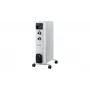 Blaupunkt HOR401 2000 W õliradiaator, valge, 3 kütteastet, reguleeritav termostaat, ülekuumenemiskaitse, kallutuslüliti, 9 ribi, vaikne töö, ruumidele kuni 25 m²