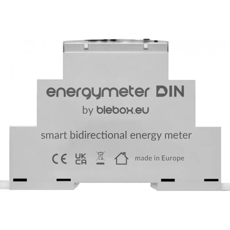 BLEBOX energyMeter DIN - Nutikas energiamõõtur DIN-riiulile