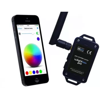 BleBox wLightBox Pro WiFi nutikas valgustusmoodul – 4-kanaliline PWM LED-kontroller (12-24V DC, RGBW/CCT, töötab Alexaga ja Google'iga)