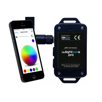 BLEBOX wLightBoxS Pro nutikas LED-hämardi kontroller välise antenniga 12-24V DC