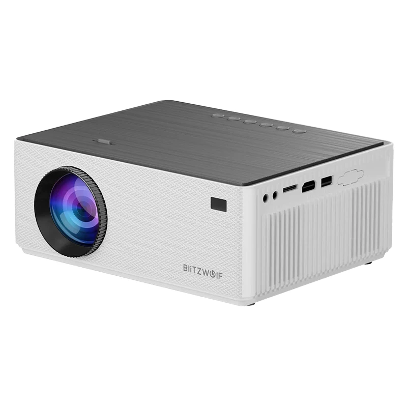 Blitzwolf BW-V8 4K Android Projektor, Full HD 1080p, 900 ANSI luumenit, automaatfookus, Wi-Fi 6, Bluetooth 5.0