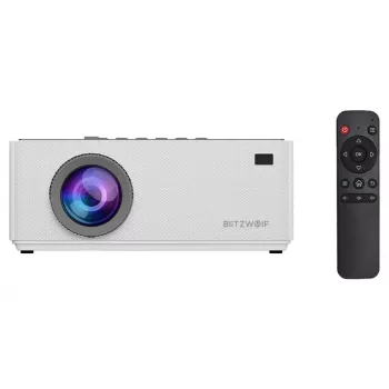 Blitzwolf BW-V8 4K Android Projektor, Full HD 1080p, 900 ANSI luumenit, automaatfookus, Wi-Fi 6, Bluetooth 5.0
