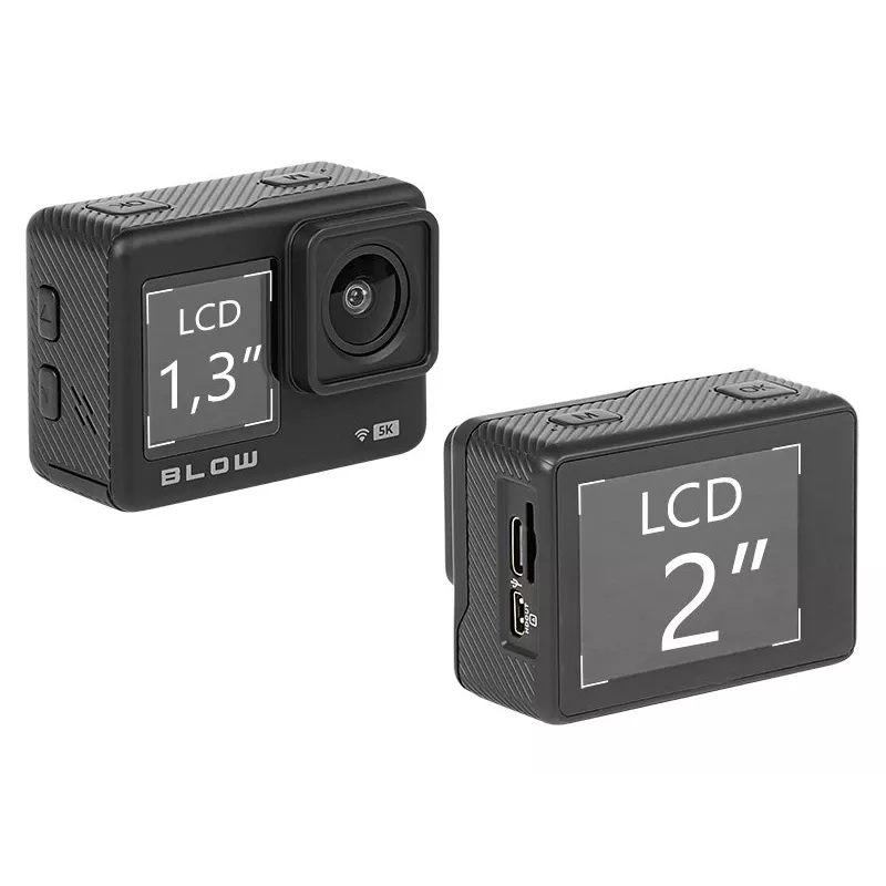 BLOW Action spordikaamera 20 MP 5K Ultra HD CMOS Wi-Fi 58 g