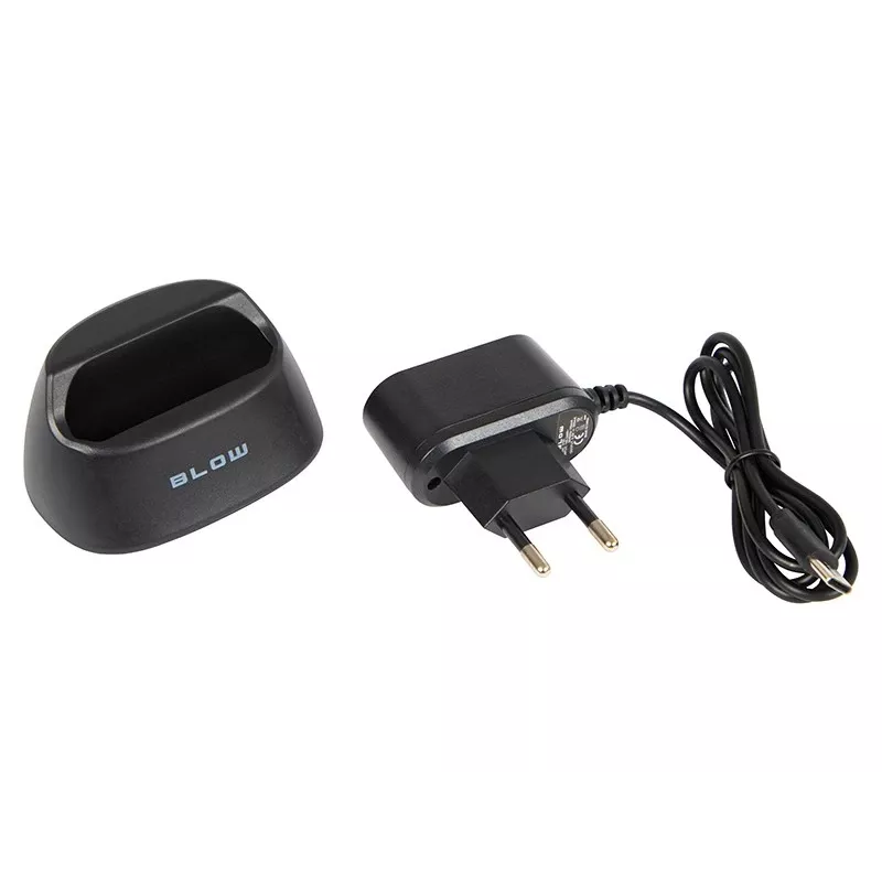 BLOW Black seeniortelefon alusega S18D