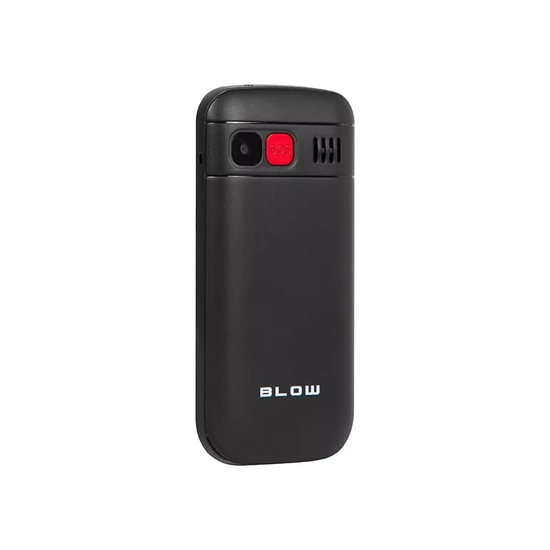 BLOW Black seeniortelefon alusega S18D