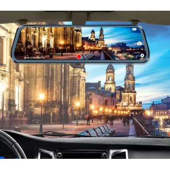 BLOW Blackbox DVR F610 10 inch Peegli sõidukikaamera tagurpidikaameraga