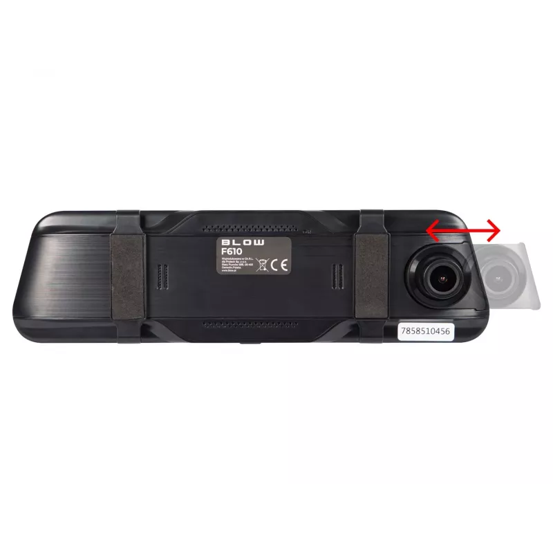 BLOW Blackbox DVR F610 10 inch Peegli sõidukikaamera tagurpidikaameraga