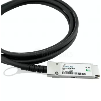 BLUELAN 40G-DACP-QSFP1M-BL Ühilduv Extreme Networks 40G QSFP+ Otseselt Ühendatav Vaskkaabel, 40GBASE-CR4, 1m, Passiivne Twinax, PVC