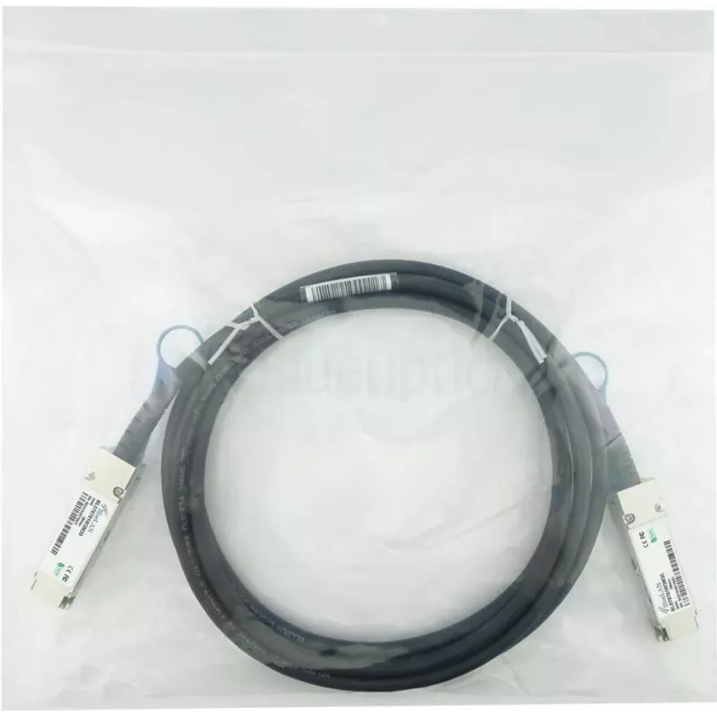 BLUELAN BlueOptics BL070701W3M30-BL InfiniBand HDR QSFP56 DAC kaabel 3m oranž