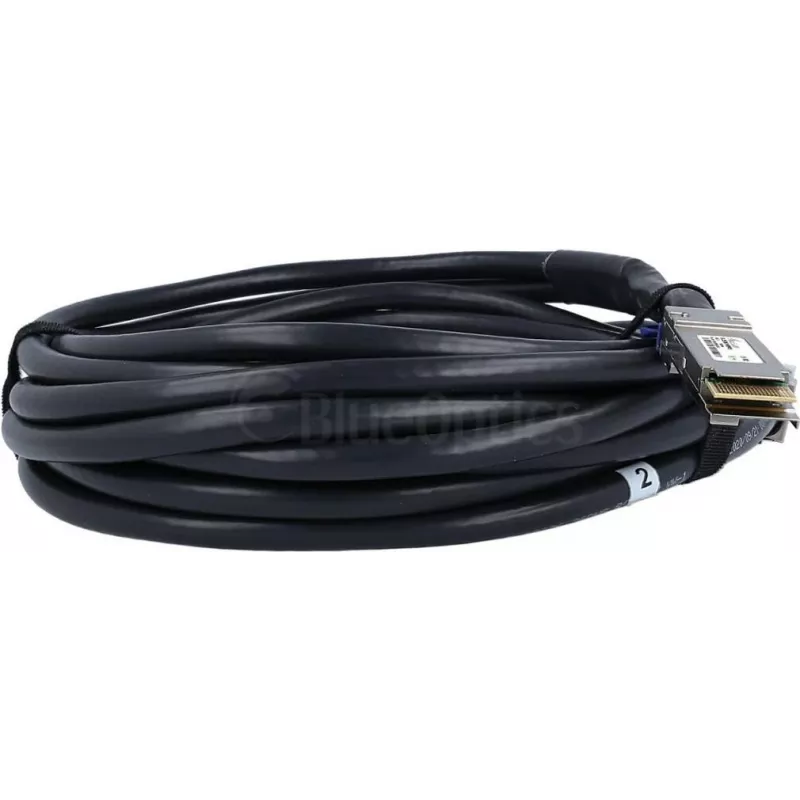 BlueLAN Ühilduv Juniper 720-128729 Passiivne 400GBASE-CR8 QSFP-DD kuni 2x200GBASE-CR4 QSFP56 Otseühenduse Hargnemiskaabel, 2m, AWG26