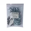 BlueOptics BlueLAN M6 puurmutrid ja kruvid 50-osaline komplekt võrgukappidele - Kaablihalduspaneel 19 tolli - Kinnituskomplekt teras - hõbedane (BLCNS003)