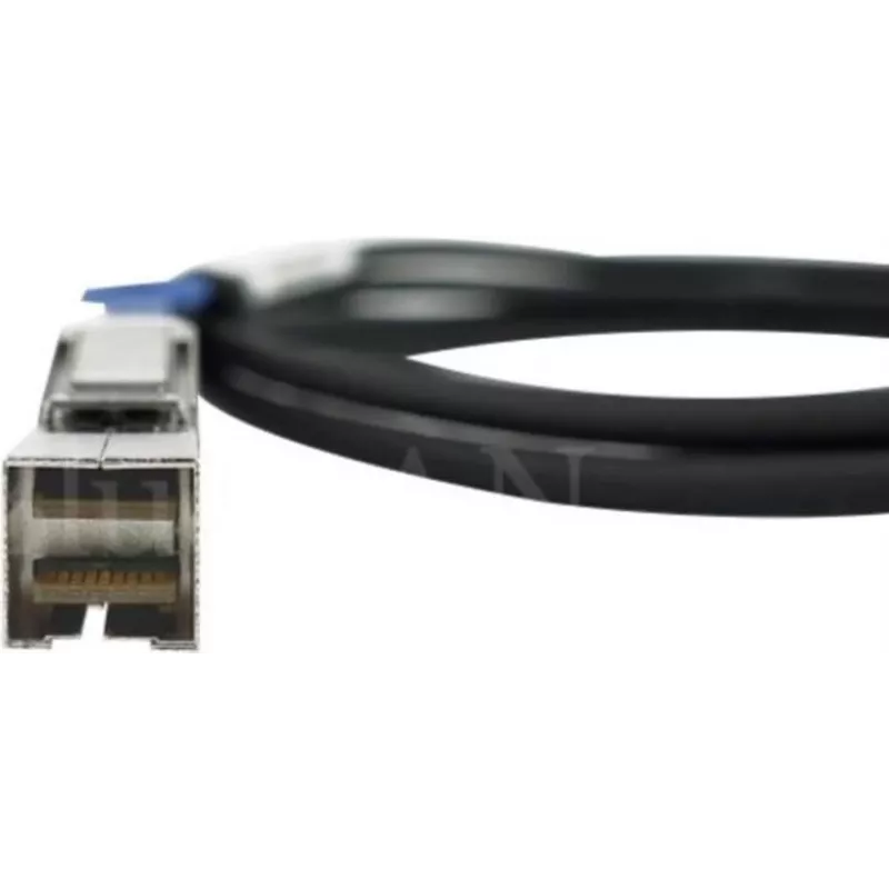 BLUEOPTICS HPE 716189-B21 ühilduv BlueLAN MiniSAS hübriidkaabel, 4x Mini-SAS (SFF-8088) kuni 4x Mini-SAS HD (SFF-8644), AWG30, 1 meeter (716189-B21-BL)