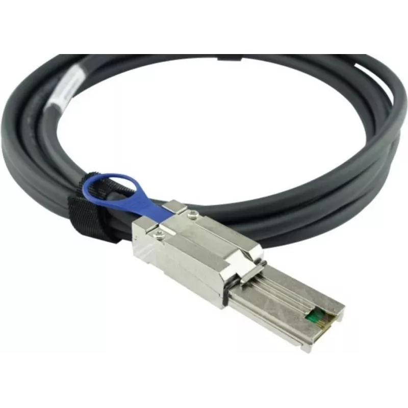 BLUEOPTICS HPE 716189-B21 ühilduv BlueLAN MiniSAS hübriidkaabel, 4x Mini-SAS (SFF-8088) kuni 4x Mini-SAS HD (SFF-8644), AWG30, 1 meeter (716189-B21-BL)