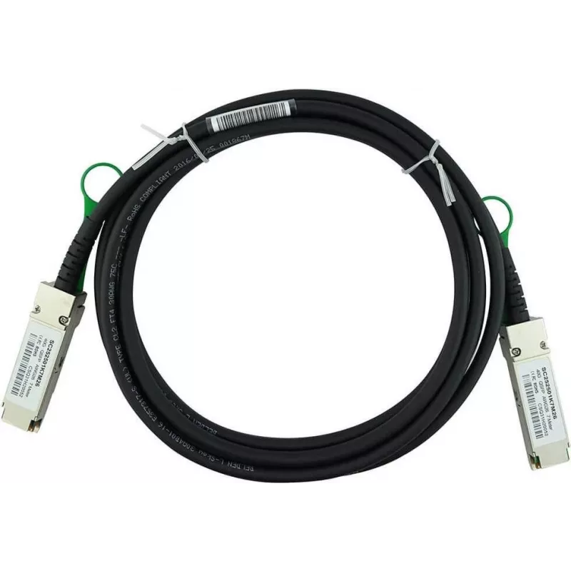 BlueOptics QSFP-H40G-CU5M Ühilduv Cisco 40G QSFP otsesisestusega vaskkaabel, 5m, 28AWG