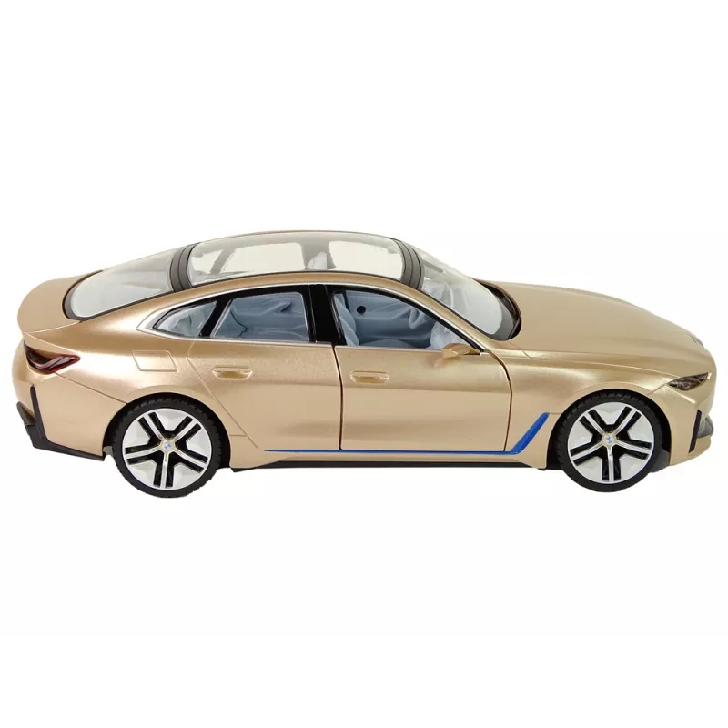 BMW I4 Kaugjuhitav Auto RC Rastar Kuldne 1:14