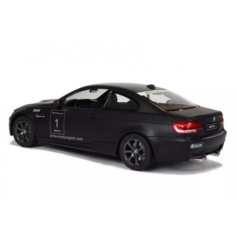 BMW M3 Kaugjuhitav Sportauto RC Rastar Must 1:14