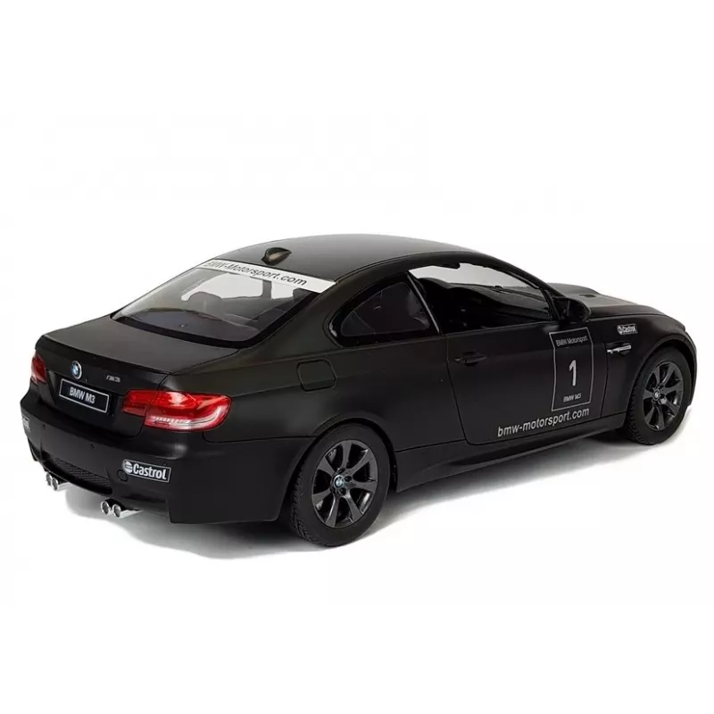BMW M3 Kaugjuhitav Sportauto RC Rastar Must 1:14