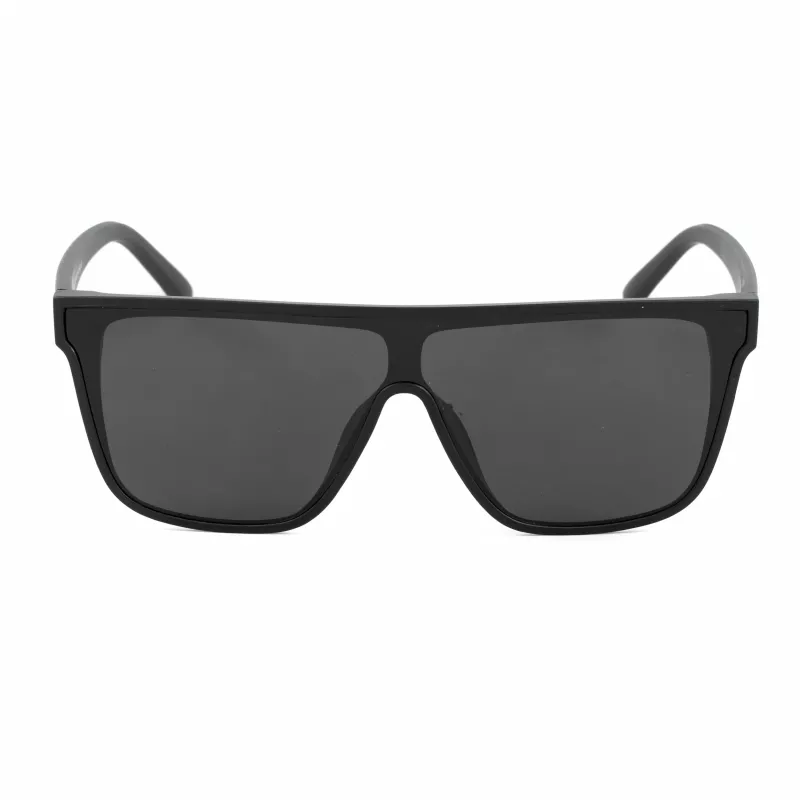 Bobroff BFG0032-S05P meeste päikeseprillid – polariseeritud, must raam, hall klaas, 143 mm