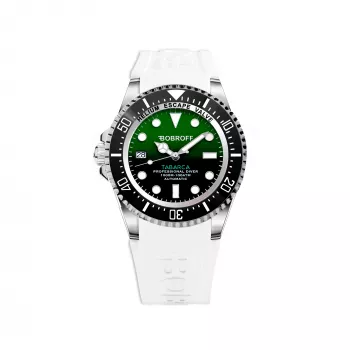 BOBROFF MAN BF0002i-BFSTB 44mm Analoog Kvartskell Must Nahk