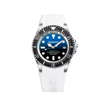 BOBROFF MAN BF0003-BFSTB Analoogkvartskell 42mm Roostevaba teras Must nahk