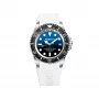 BOBROFF MAN BF0003-BFSTB Analoogkvartskell 42mm Roostevaba teras Must nahk