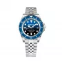 BOBROFF MAN BF0003baBFSTJ Analoogkvartskell 42mm Musta numbrilauga Nahkrihm