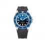 BOBROFF MAN BF0003baBFSTN Analoogkvartskell 42mm Roostevaba teras Must numbrilaud Nahkrihm