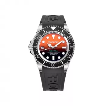 BOBROFF MAN BF0004i-BFSTN 42mm Kvarts Analoogkell Must Sihtnahkrihm
