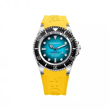 BOBROFF MAN BF0009-BFSTA 44mm Kvarts Analoogkell Roostevaba Teras Hõbedane