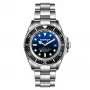 BOBROFF MAN BF003 Analoogkvartskell 44mm Musta Sihtnumbri ja Ehtsa Nahast Rihmaga