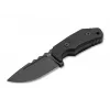 Böker Plus Little Dvalin Fixed Blade Knife Black D2 G10