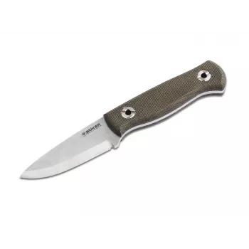 Böker Solingen Vigtig vs. Wild fikseeritud teraga nuga, 12C27, G10, must, 105mm