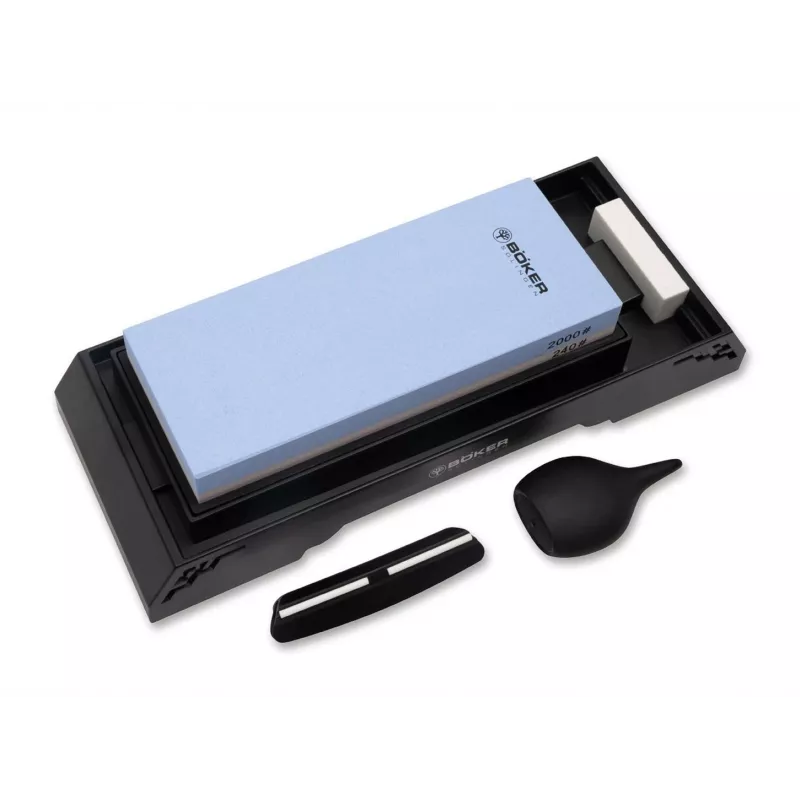 Böker Water Stone 240 / 2000 Grit Double-Sided Sharpening Stone