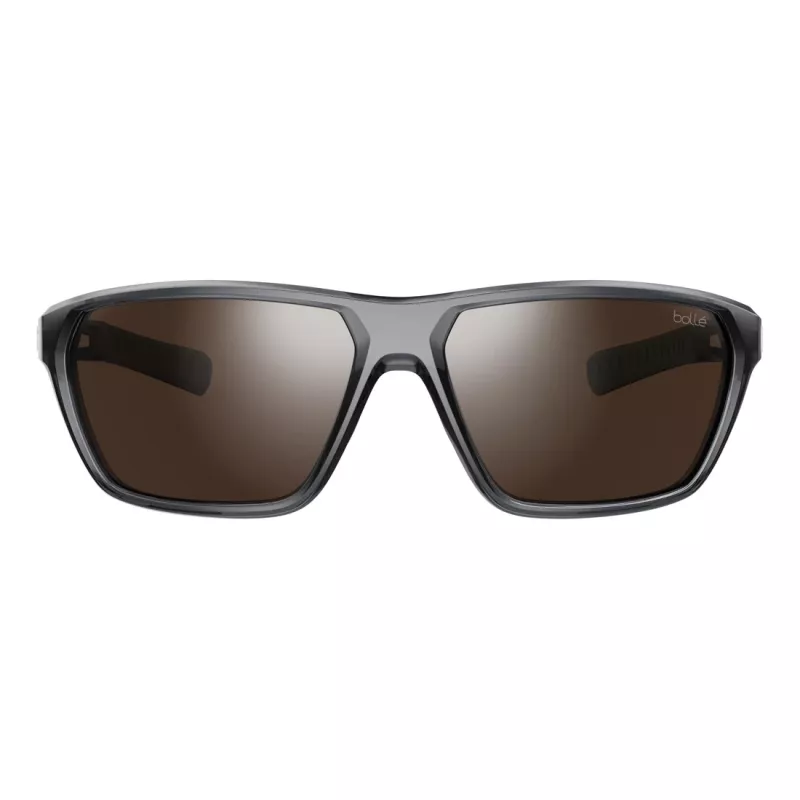 BOLLE BS045002-S Unisex Sportpäikeseprillid - Matt Must Raam, Halli Varjundiga Läätsed, 63/15/130 mm