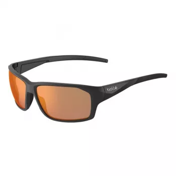Bolle BS136007 Päikeseprillid Unisex Phantom Brown Red Fotokroomsed Polariseeritud Peegelduskattega Matt Must