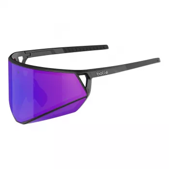 Bolle Unisex Päikeseprillid BS033002 - Matt Must Raam, Hall Lääts, 155mm