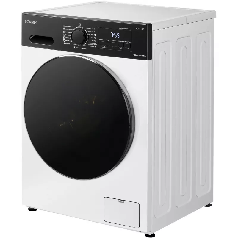 BOMANN WA 7112 Südakujuline vahvlimasin, 1000 W, valge/must
