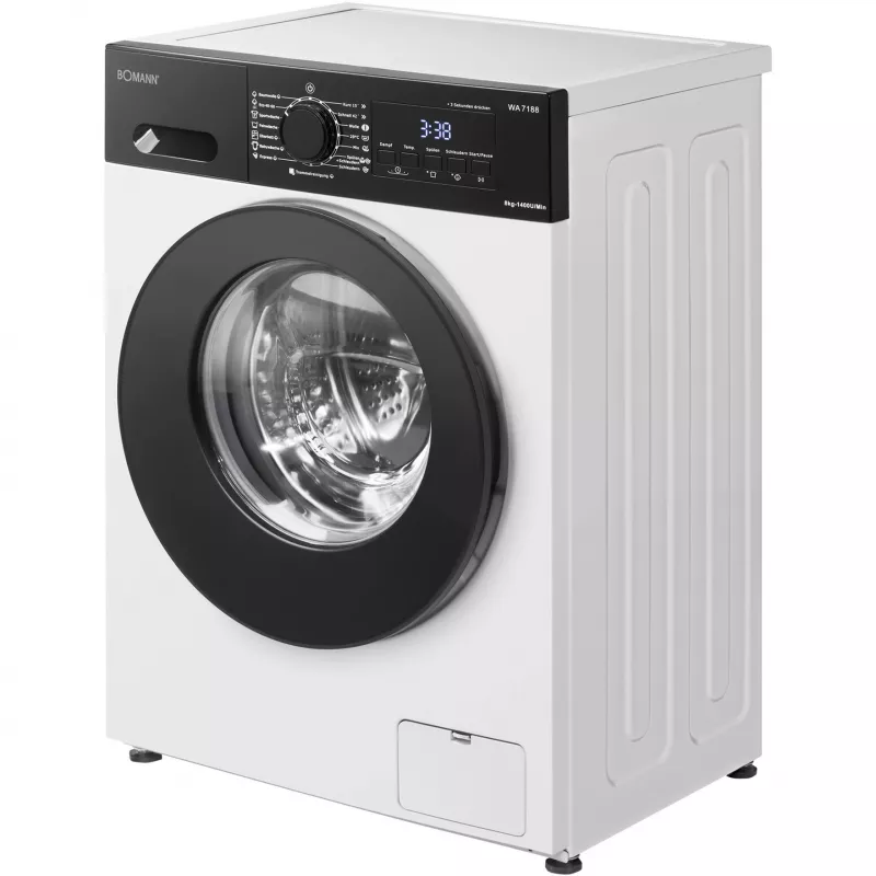 BOMANN WA 7188 Südakujuline vahvlimasin, 1300 W, valge/must
