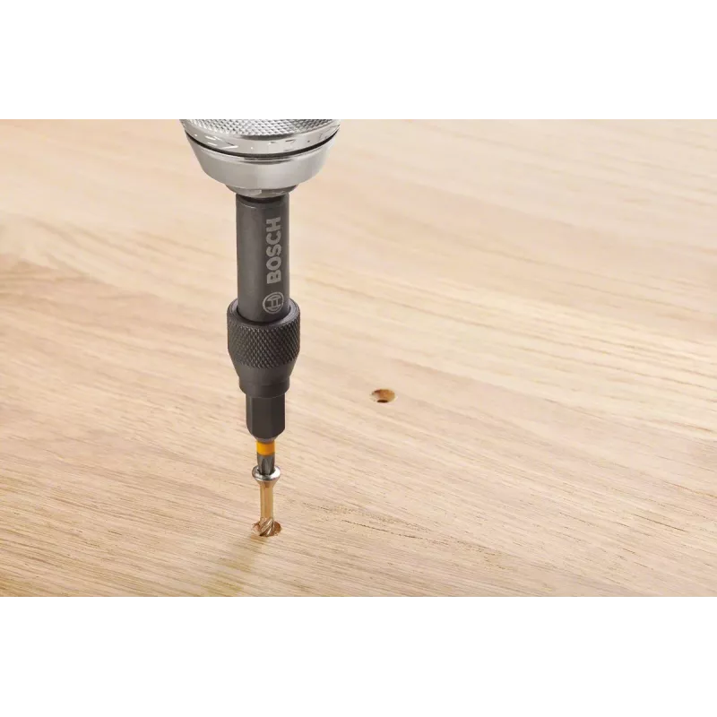 Bosch 2607002786 20-osaline kruvikeeraja otsikute komplekt magnetilise universaalhoidikuga, 25 mm S2 terasest otsikud Phillips, Pozidriv, pilu-, Torx ja kuuskantprofiilidele